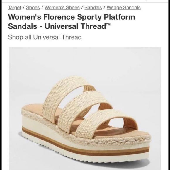 NWT Sandals with Memory Foam - Picture 4 of 4